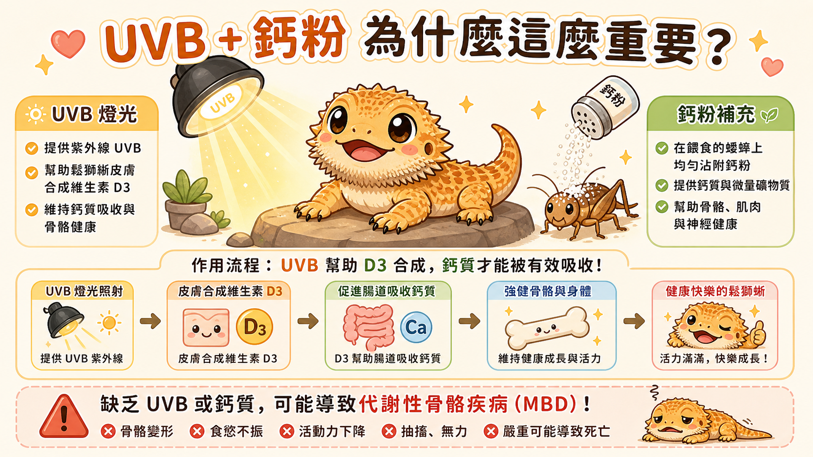 鬃獅蜥餵食說明 5