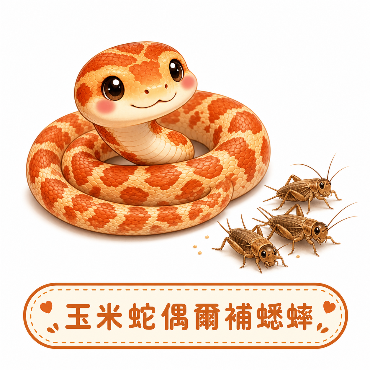 玉米蛇可以吃蟋蟀嗎？蟋蟀在玉米蛇飲食中的輔助角色