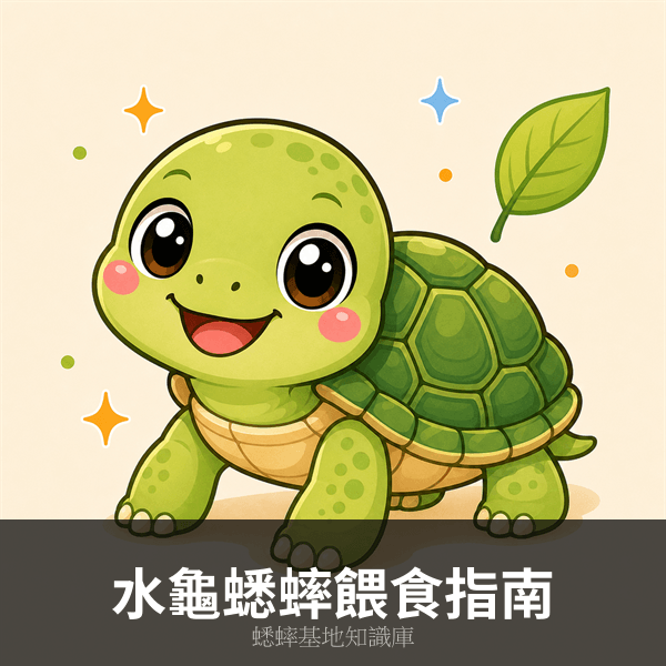 水龜蟋蟀餵食指南：如何正確補充動物性蛋白質