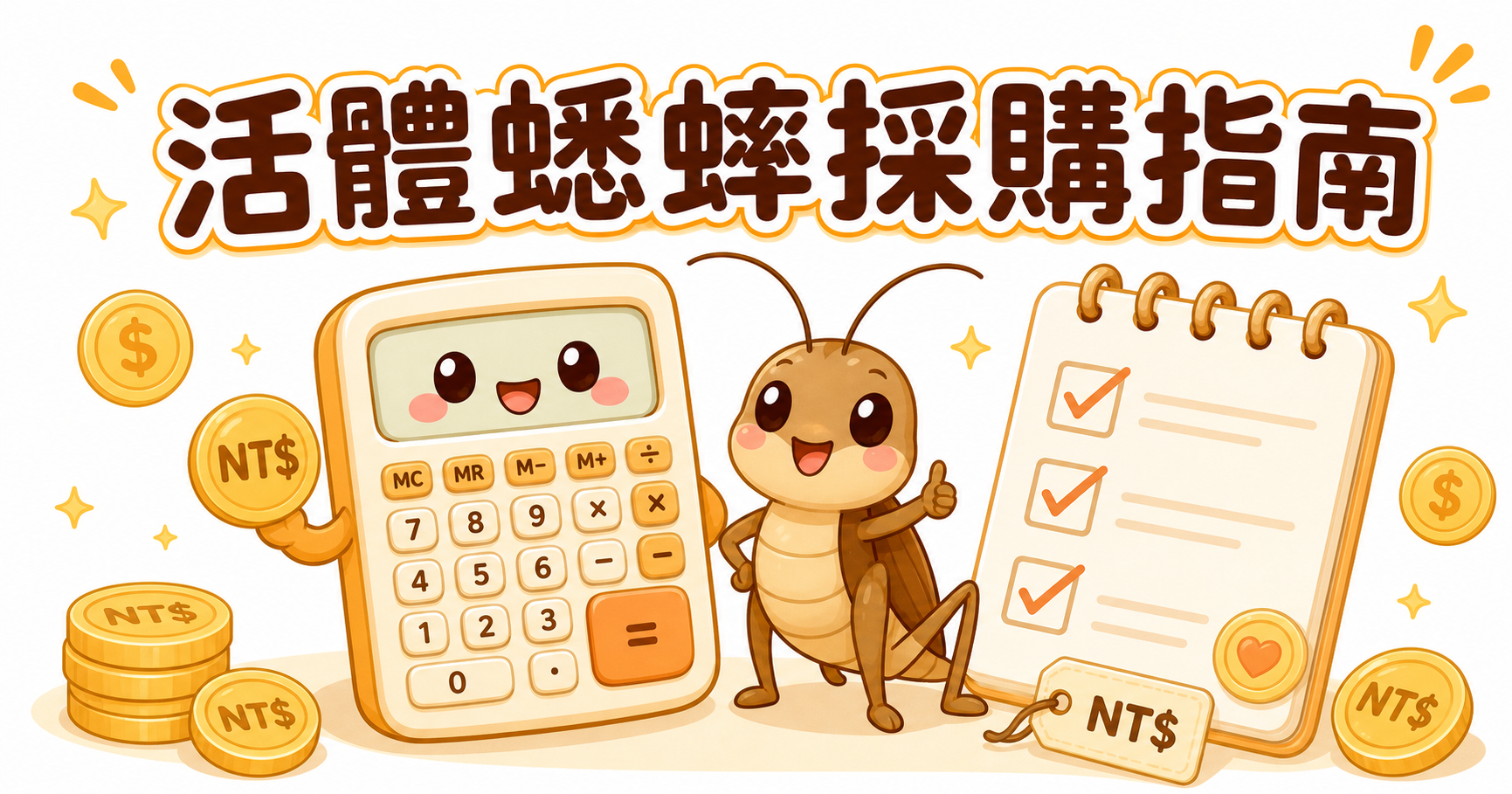 蟋蟀採購指南：台灣活體蟋蟀價格行情與數量計算